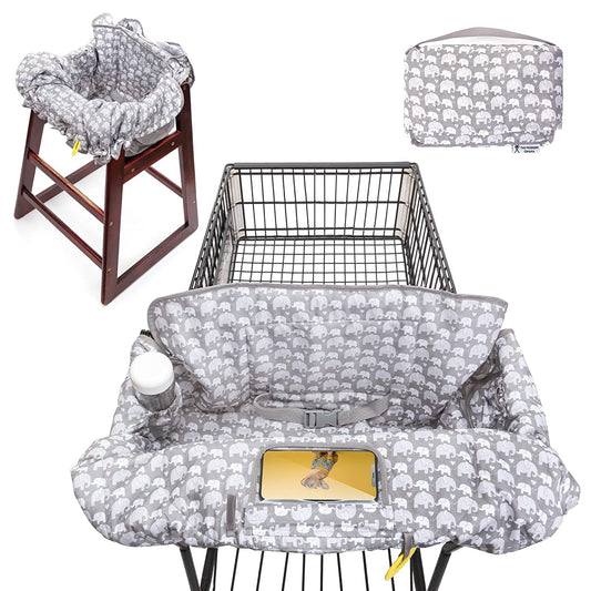 Shopping Cart & High Chair Cover for Babies, Toddlers, Kids